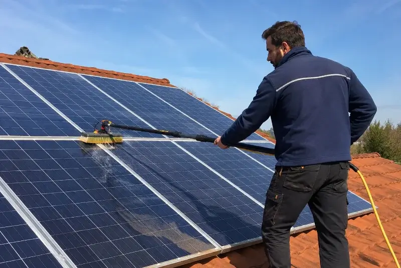 Nettoyage et entretien de panneaux solaires à Massérac