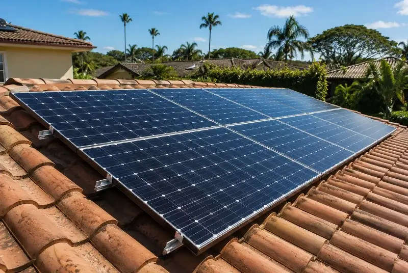 Installation de panneaux solaires à Massérac
